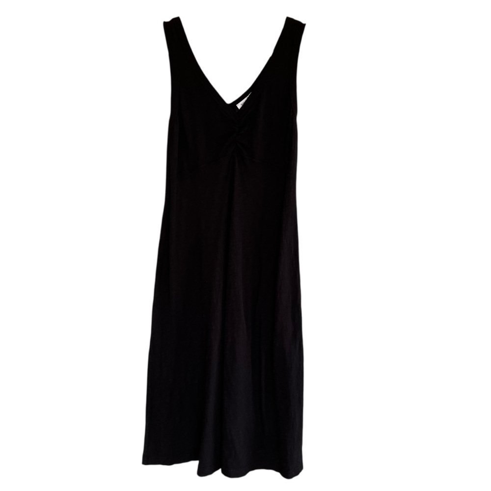 Wilt Femme Gathered Bust Tank Midi Dress Black XS NWT Classic Casual Minimalist